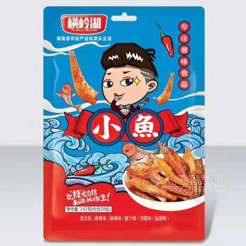 横岭湖小鱼混合装休闲食品袋装招商142g
