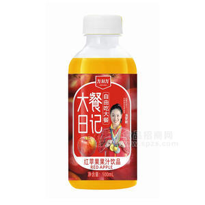 友利友紅蘋果果汁飲品果汁飲料500ml