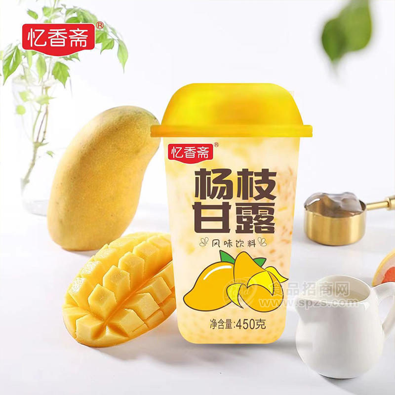 憶香齋楊枝甘露風(fēng)味飲料瓶裝招商450g