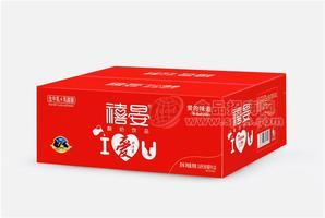 禧宴屋顶盒原味酸奶外箱300ml×12盒