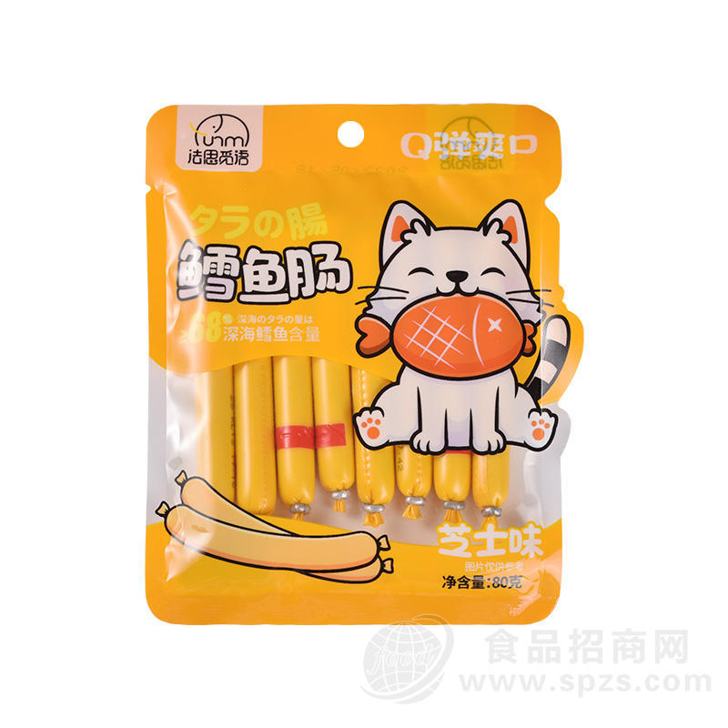 法思觅语鳕鱼肠芝士味袋装招商80g