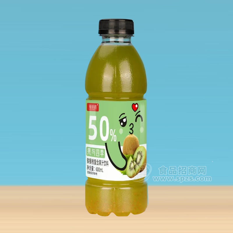 豫浪鑫猕猴桃复合果汁饮料瓶装招商600ml