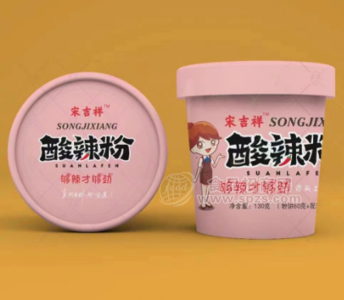 宋吉祥夠辣才夠勁酸辣粉130g方便食品