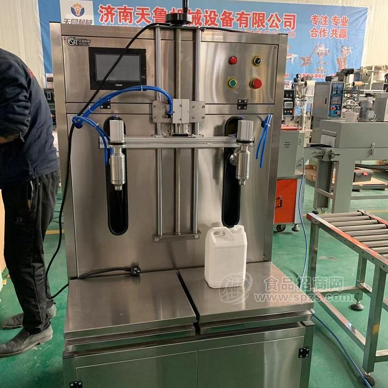 食用油椰子油灌装机 济南天鲁油类液体灌装机
