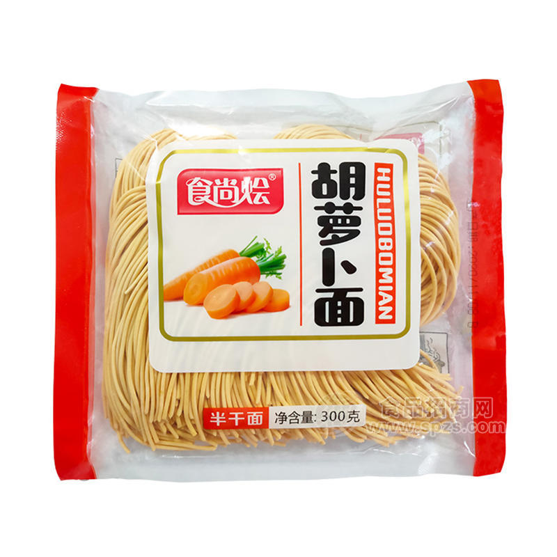食尚烩胡萝卜面半干面面条300g 