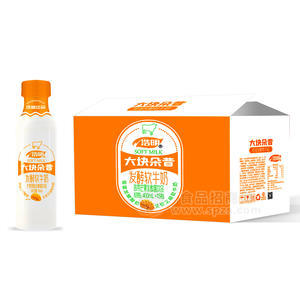 浩明大块朵昔芒果味软牛奶乳饮料400ml×15瓶