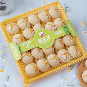 情人结绿豆饼烘焙糕点休闲食品402g