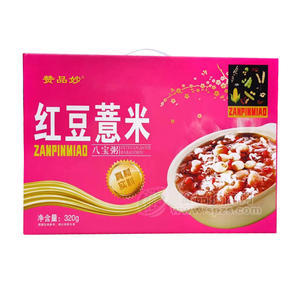 贊品妙紅豆薏米八寶粥方便食品方便粥320g