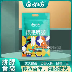 鹵吖坊袋裝鹵味休閑食品廠家招商