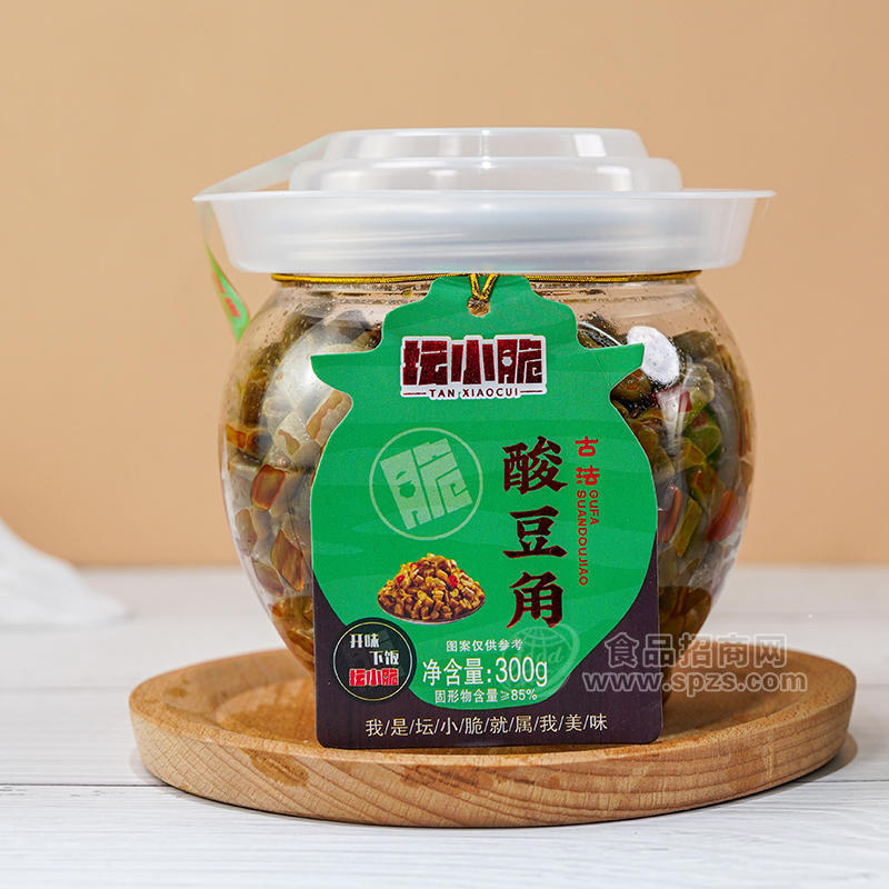 壇小脆酸豆角醬腌菜咸菜壇裝招商300g