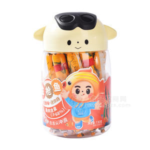 法思觅语蛋黄味迷你肠休闲食品瓶装招商130g
