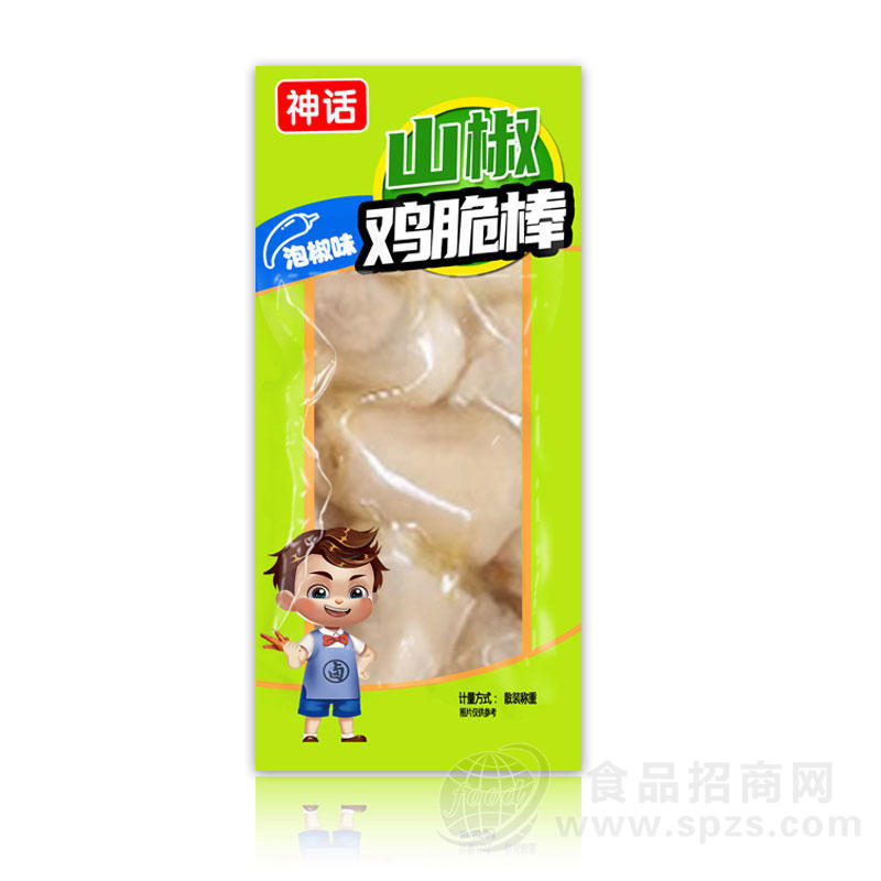神话山椒鸡脆棒泡椒味休闲食品袋装招商散装称重