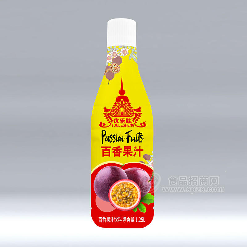优乐胜百香果果汁饮料1.25L