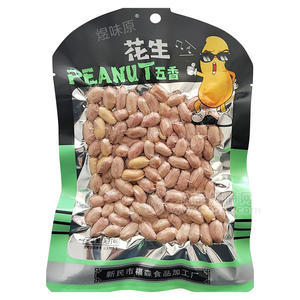煜味原花生五香味休闲食品袋装招商