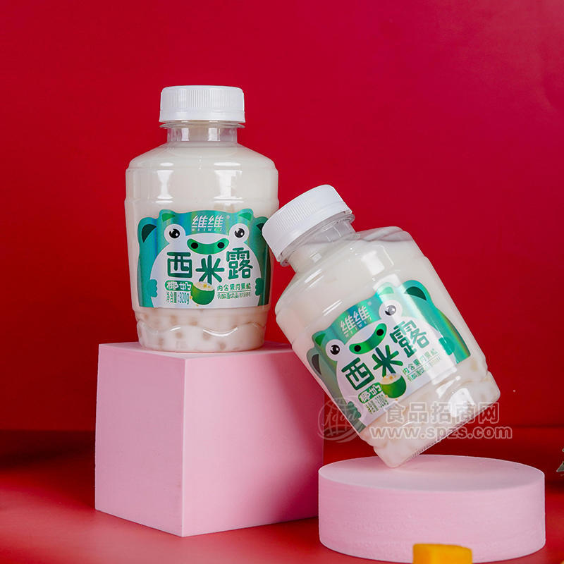 維維椰奶西米露乳飲料瓶裝廠家招商320g