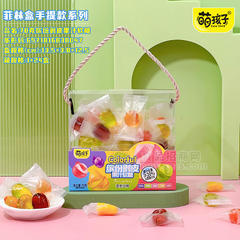 萌孩子缤纷剥皮果汁软糖箱装招商1×24盒
