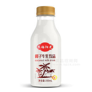 蘇梅陽光椰子牛乳飲料乳飲品招商350ml