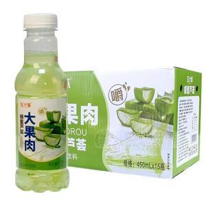 玉汁源蜂蜜蘆薈大果肉復(fù)合果汁飲料450ml