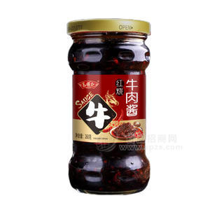 葛福记红烧牛肉酱瓶装招商260g