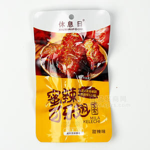 休息日蜜辣可樂翅甜辣味休閑食品袋裝招商30g