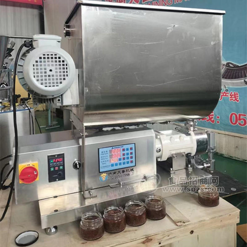 辣椒酱番茄酱灌装机 济南半自动酱料灌装机