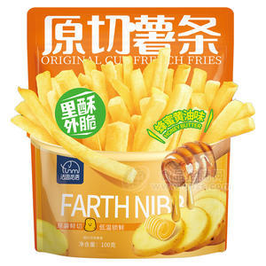 法思覓語原切薯?xiàng)l蜂蜜黃油味膨化食品袋裝招商100g