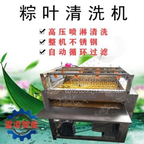 供应全自动果蔬清洗机 蓝莓粽叶清洗设备 不锈钢玉米气泡清洗机