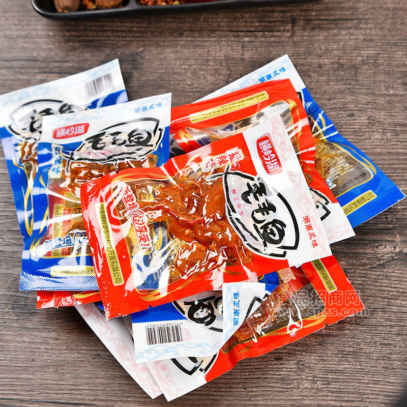 横岭湖毛毛鱼口味混合装休闲食品袋装招商散装称重