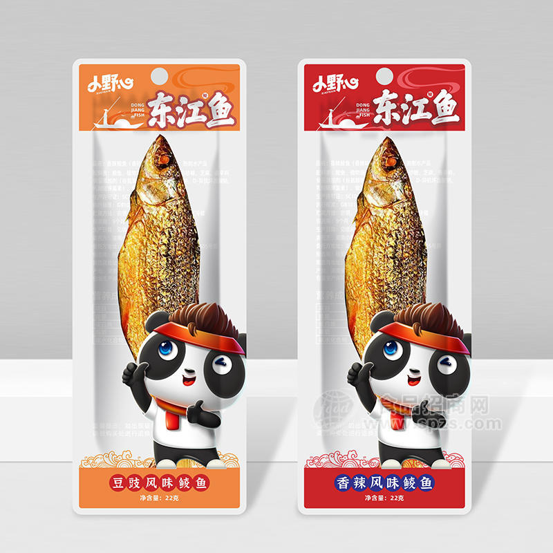 ·小野心东江鱼豆豉香辣袋装招商22克 