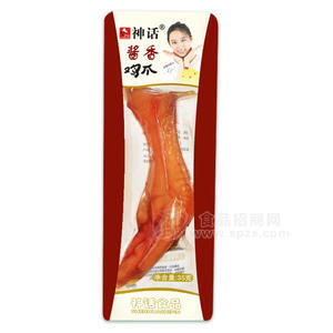 神话酱香鸡爪休闲食品袋装招商35g