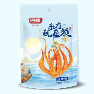 橫嶺湖東方魷魚須燒烤味休閑食品袋裝招商50g