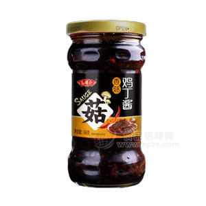 葛福记香菇鸡丁酱瓶装招商260g