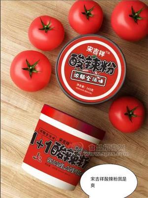 宋吉祥濃郁全湯味酸辣粉143g方便食品