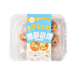 法思觅语意式披萨小饼烘烤类糕点椰奶坚果味盒装招商100g