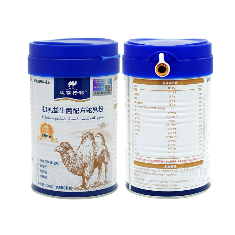 益家行动 初乳益生菌配方驼乳粉