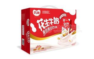 优润花生牛奶复合蛋白饮品箱装