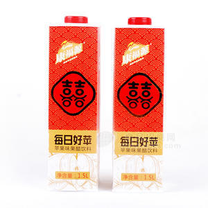 康福源每日好苹苹果味果醋饮料1.5L