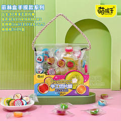 萌孩子手工切片糖混合水果口味箱装招商1×24盒