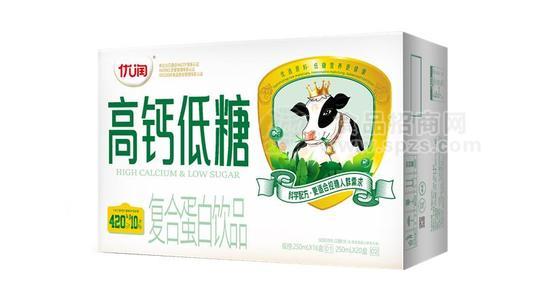 優(yōu)潤高鈣低糖復(fù)合蛋白飲品箱裝