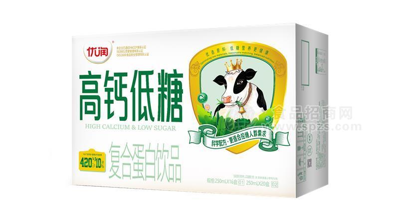 ·优润高钙低糖复合蛋白饮品箱装 