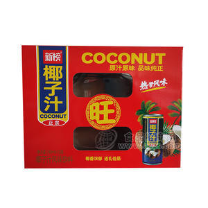 新榜椰子汁風味飲料批發(fā)招商240ml×12罐