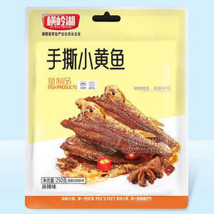 橫嶺湖手撕小黃魚(yú)麻辣味魚(yú)制品袋裝招商250g