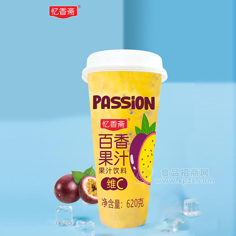 憶香齋百香果汁飲料瓶裝招商620g