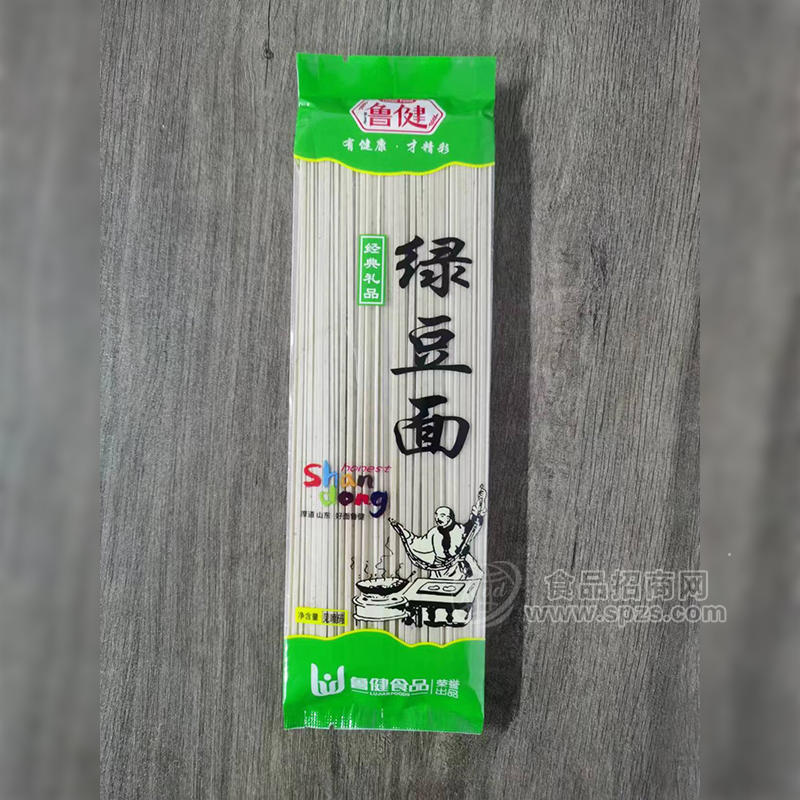 鲁健绿豆面挂面袋装招商