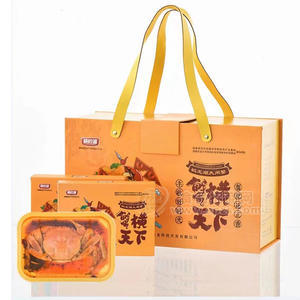 横岭湖蟹横天下蟹制品礼盒装招商