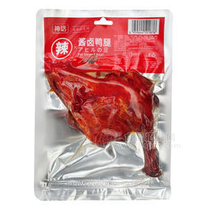 神话辣酱卤鸭腿休闲食品袋装招商