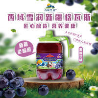 西域雪潤(rùn)新疆格瓦斯飲料黑加侖味