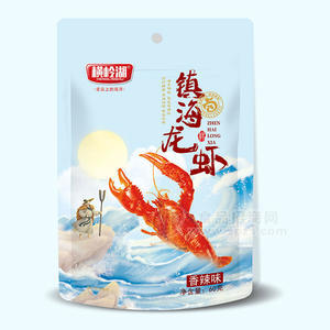 橫嶺湖鎮(zhèn)海龍蝦香辣味休閑食品袋裝招商60g