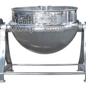 可倾式燃气蒸汽夹层锅商用自动搅拌锅