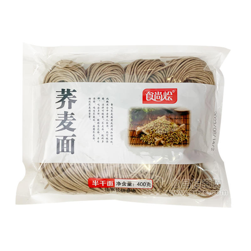 食尚燴蕎麥面半干面面條400g